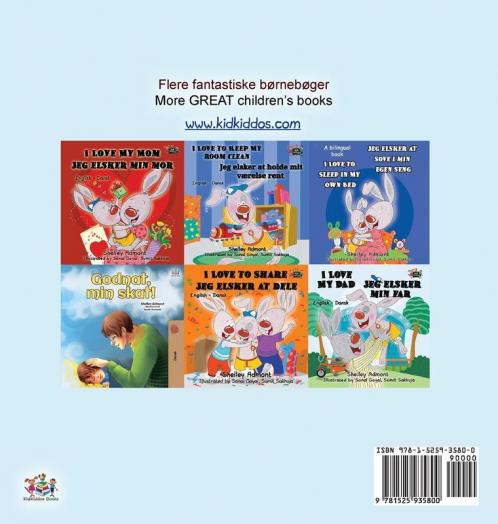 I Love to Help (Danish English Bilingual Book for Kids)