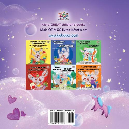 Sweet Dreams My Love  (English Portuguese Bilingual Book for Kids -Brazil)