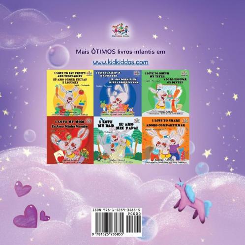 Sweet Dreams My Love  (Portuguese Children's Book for Kids -Brazil)
