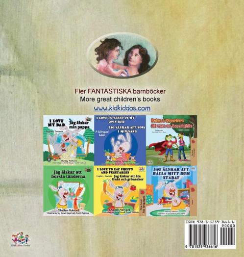 My Mom is Awesome (Swedish English Bilingual Book for Kids)