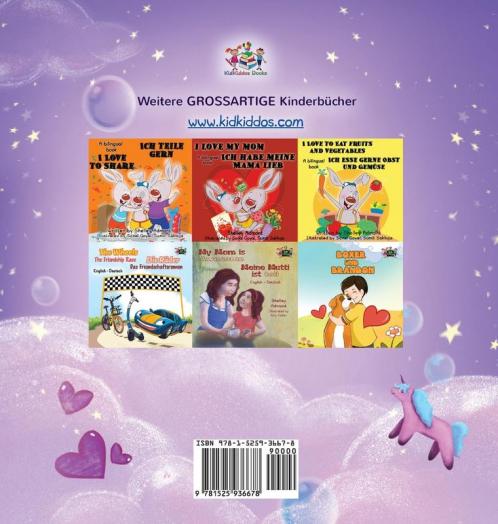 Sweet Dreams My Love (German Children's Book)