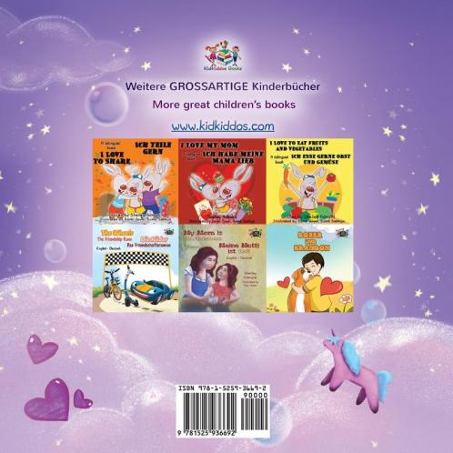 Sweet Dreams My Love (German English Bilingual Children's Book)
