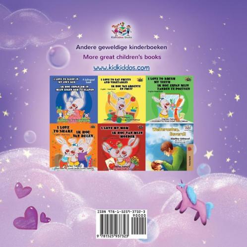 Sweet Dreams My Love (Dutch English Bilingual Children's Book)