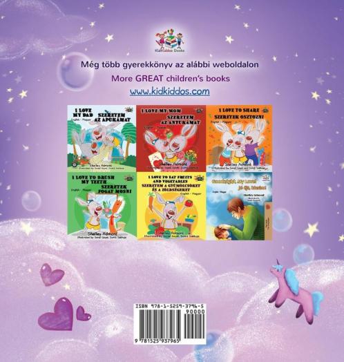 Sweet Dreams My Love (Hungarian English Bilingual Children's Book)