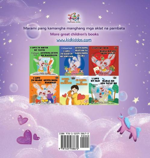 Sweet Dreams My Love (Tagalog English Bilingual Children's Book)