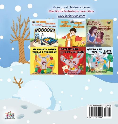 I Love Winter (English Spanish Bilingual Book for Kids)