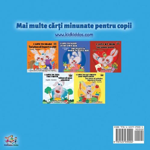 I Love to Keep My Room Clean (Romanian Book for Kids)