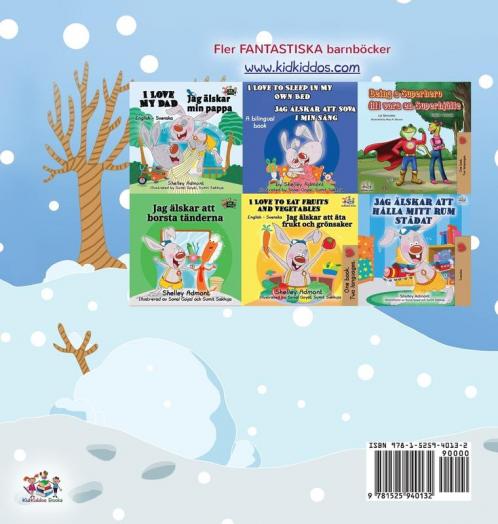 I Love Winter (Swedish Book for Kids)