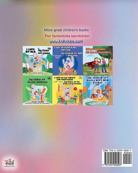 Coloring book #1 (English Swedish Bilingual edition)