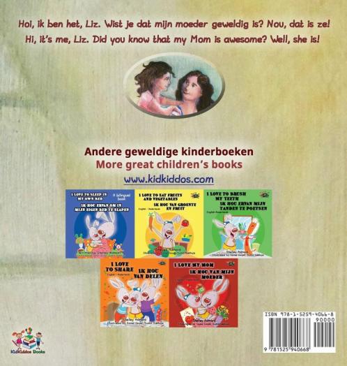 My Mom is Awesome (Dutch English Bilingual Book for Kids)