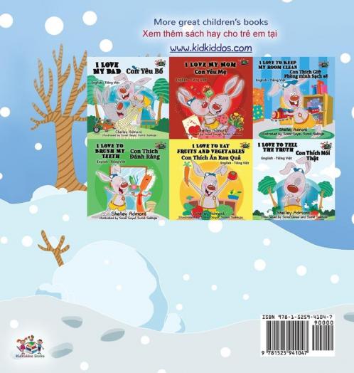 I Love Winter (English Vietnamese Bilingual Book for Kids)