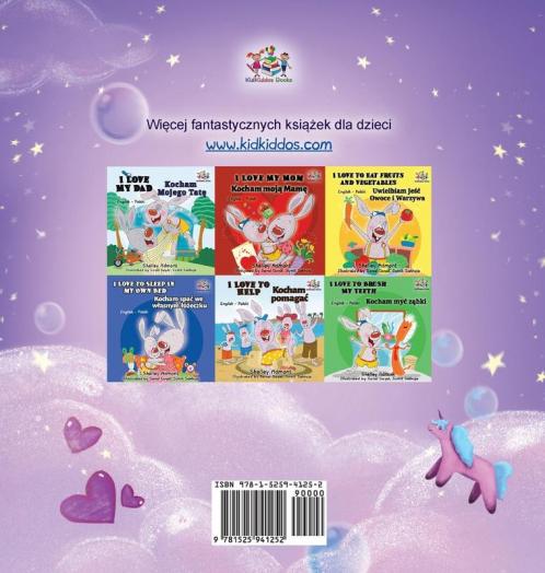 Sweet Dreams My Love (Polish Children's Book)