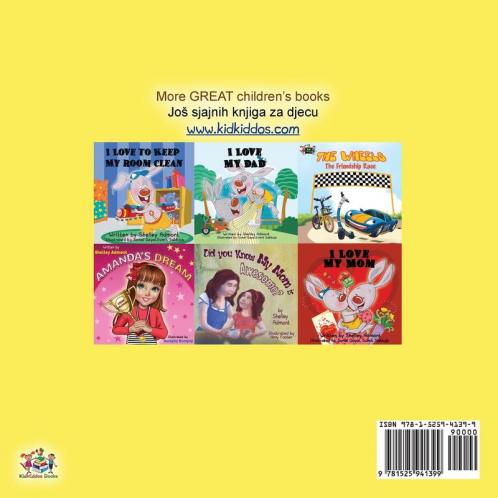 I Love to Eat Fruits and Vegetables (English Croatian Bilingual Book for Kids)