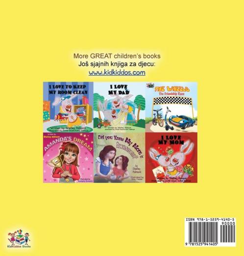 I Love to Eat Fruits and Vegetables (English Croatian Bilingual Book for Kids)