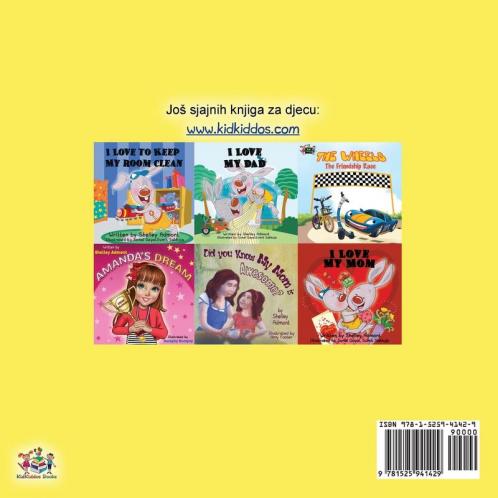 I Love to Eat Fruits and Vegetables (Croatian Children's Book)
