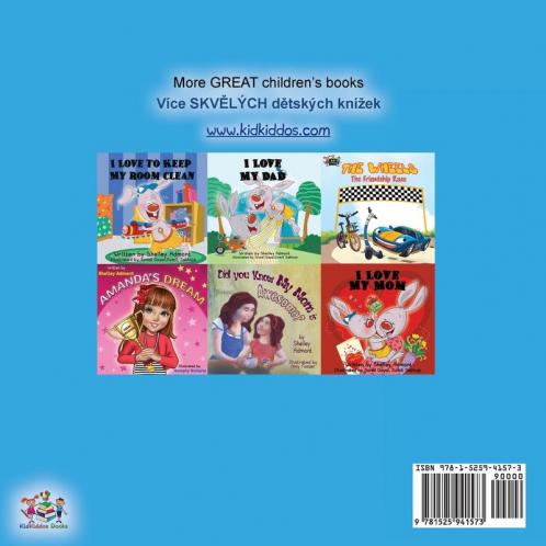 I Love to Keep My Room Clean (English Czech Bilingual Children's Book)