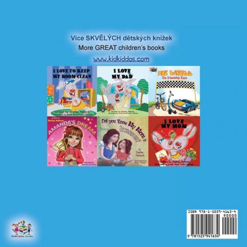 I Love to Keep My Room Clean (Czech English Bilingual Book for Kids)