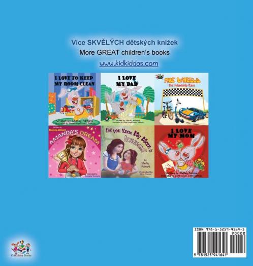 I Love to Keep My Room Clean (Czech English Bilingual Book for Kids)