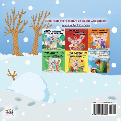 I Love Winter (Hungarian Book for Kids)