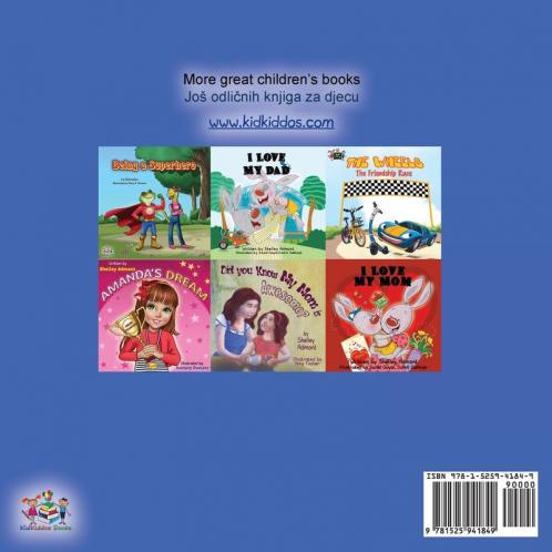 I Love to Sleep in My Own Bed (English Croatian Bilingual Book for Kids)