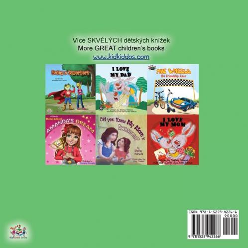 I Love to Brush My Teeth (Czech English Bilingual Book for Kids)