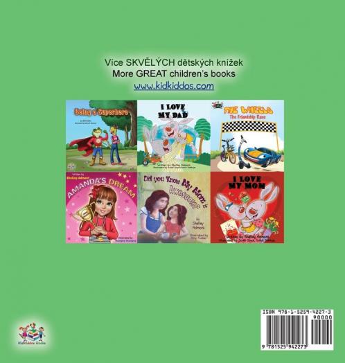 I Love to Brush My Teeth (Czech English Bilingual Book for Kids)