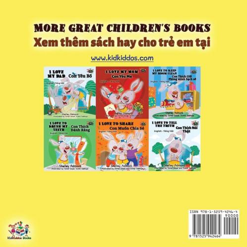 I Love to Eat Fruits and Vegetables (English Vietnamese Bilingual Book for Kids)