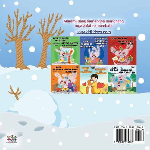 I Love Winter (Tagalog Children's Book)
