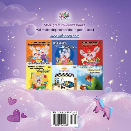 Sweet Dreams My Love (English Romanian Bilingual Book for Kids)
