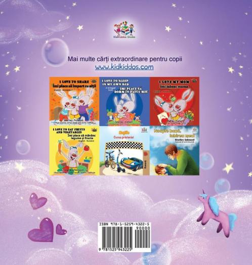 Sweet Dreams My Love (Romanian Children's Book)