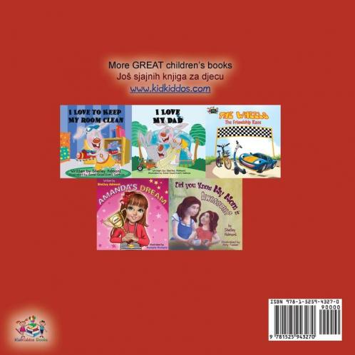 I Love My Mom (English Croatian Bilingual Book for Kids)