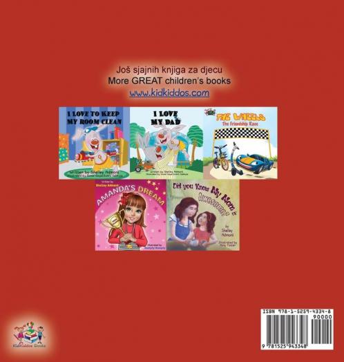 I Love My Mom (Croatian English Bilingual Children's Book)