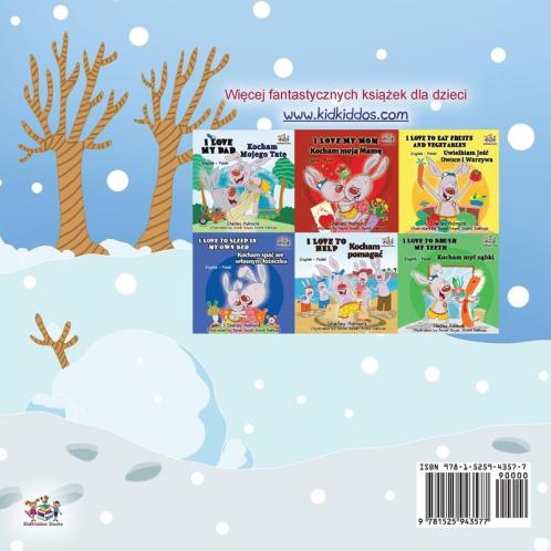 I Love Winter (Polish Children's Book)