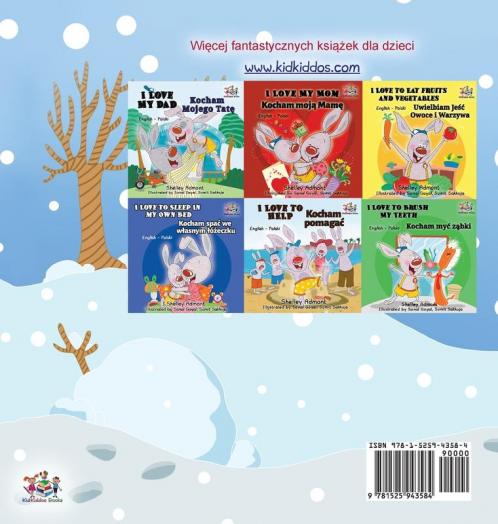 I Love Winter (Polish Children's Book)