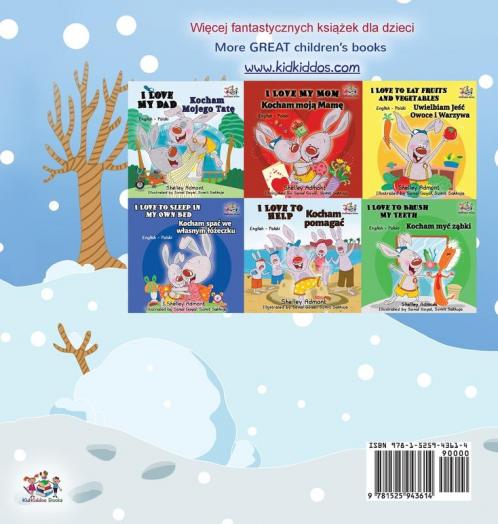 I Love Winter (Polish English Bilingual Children's Book)