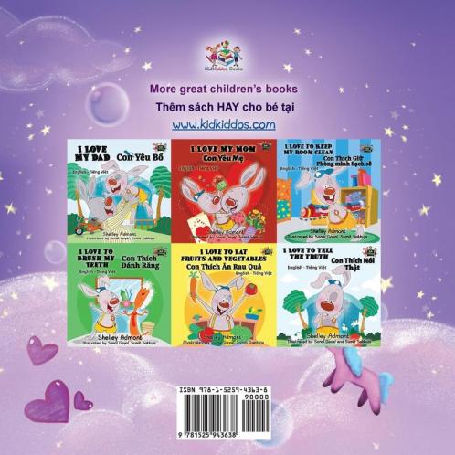 Sweet Dreams My Love (English Vietnamese Bilingual Book for Kids)