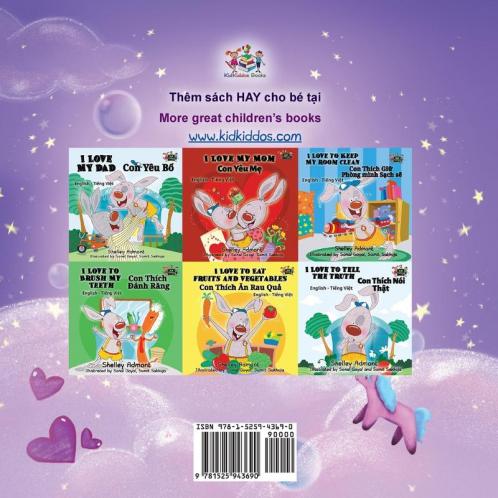 Sweet Dreams My Love (Vietnamese English Bilingual Children's Book)