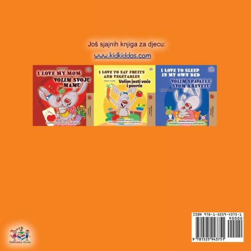 I Love to Share (Croatian Children's Book)