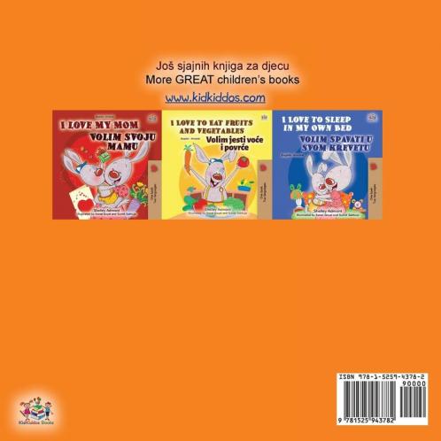 I Love to Share (Croatian English Bilingual Children's Book)