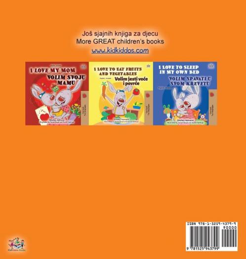 I Love to Share (Croatian English Bilingual Children's Book)