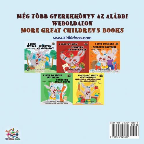I Love to Help (Hungarian English Bilingual Book for Kids)