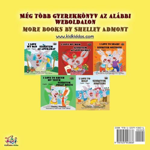 I Love to Eat Fruits and Vegetables (Hungarian English Bilingual Book for Kids)