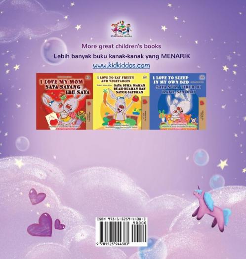Sweet Dreams My Love (English Malay Bilingual Book for Kids)