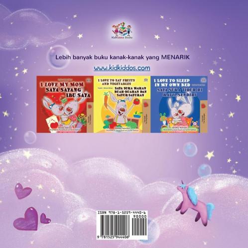 Sweet Dreams My Love (Malay Children's Book)