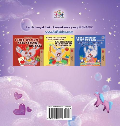 Sweet Dreams My Love (Malay Children's Book)