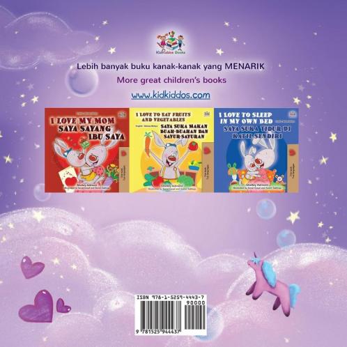 Sweet Dreams My Love (Malay English Bilingual Children's Book)