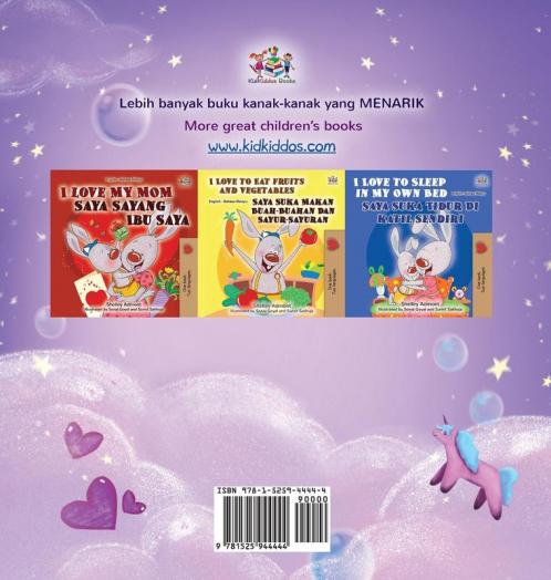 Sweet Dreams My Love (Malay English Bilingual Children's Book)