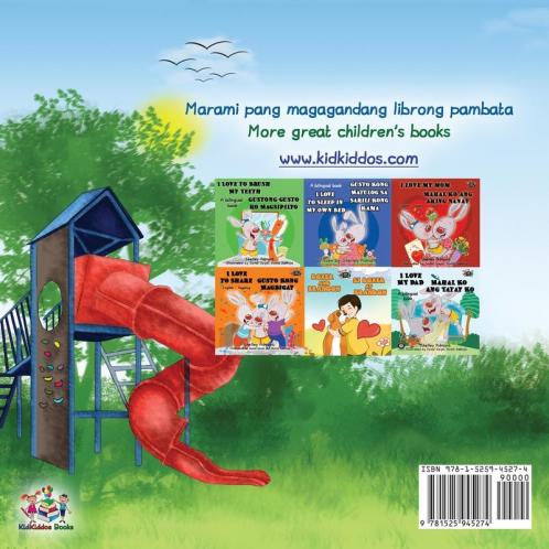 Let's play Mom! (Tagalog English Bilingual Book for Kids)