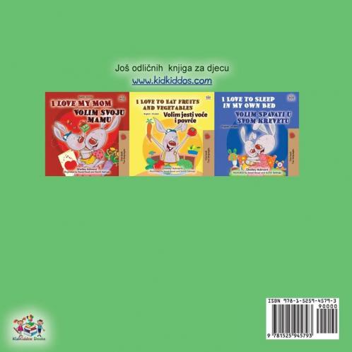 I Love to Brush My Teeth (Croatian Book for Kids)
