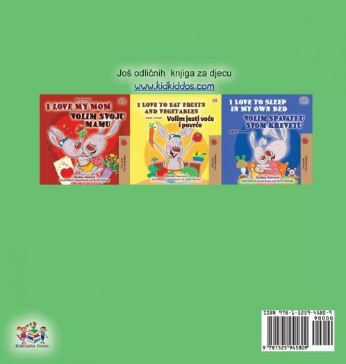 I Love to Brush My Teeth (Croatian Book for Kids)